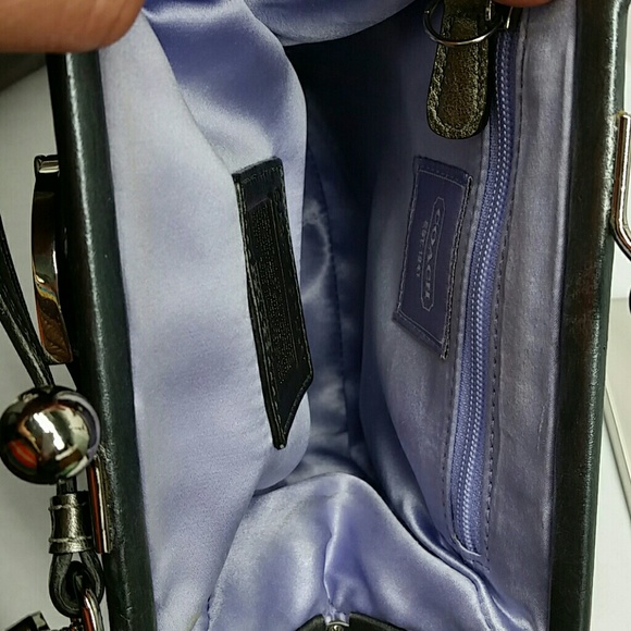 PRICE FIRM COACH  FRAMED PAVE RHINESTONE  BAG - Picture 7 of 8